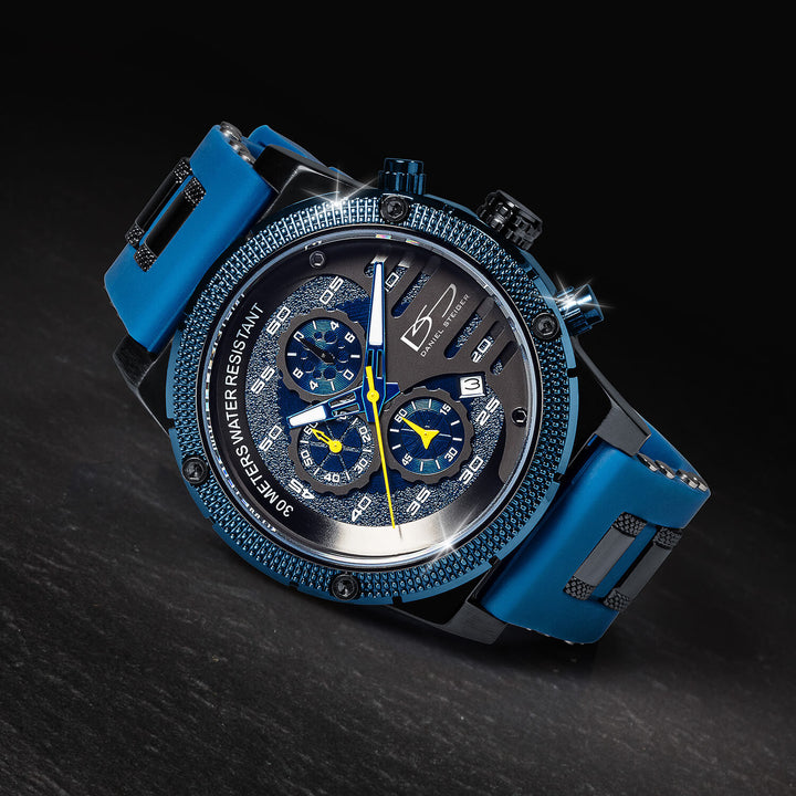 Daniel Steiger Renegade Gray Blue Men's Watch