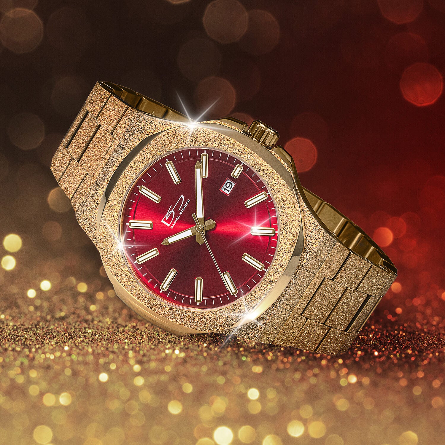 CAREERING STARDUST (18K） Golden Stardust Men's Watch | Timepieces International