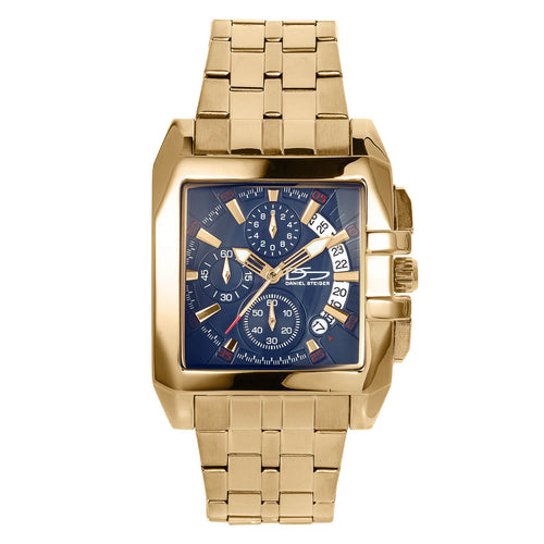 Daniel Steiger Concept Gold Blue Dial Men&