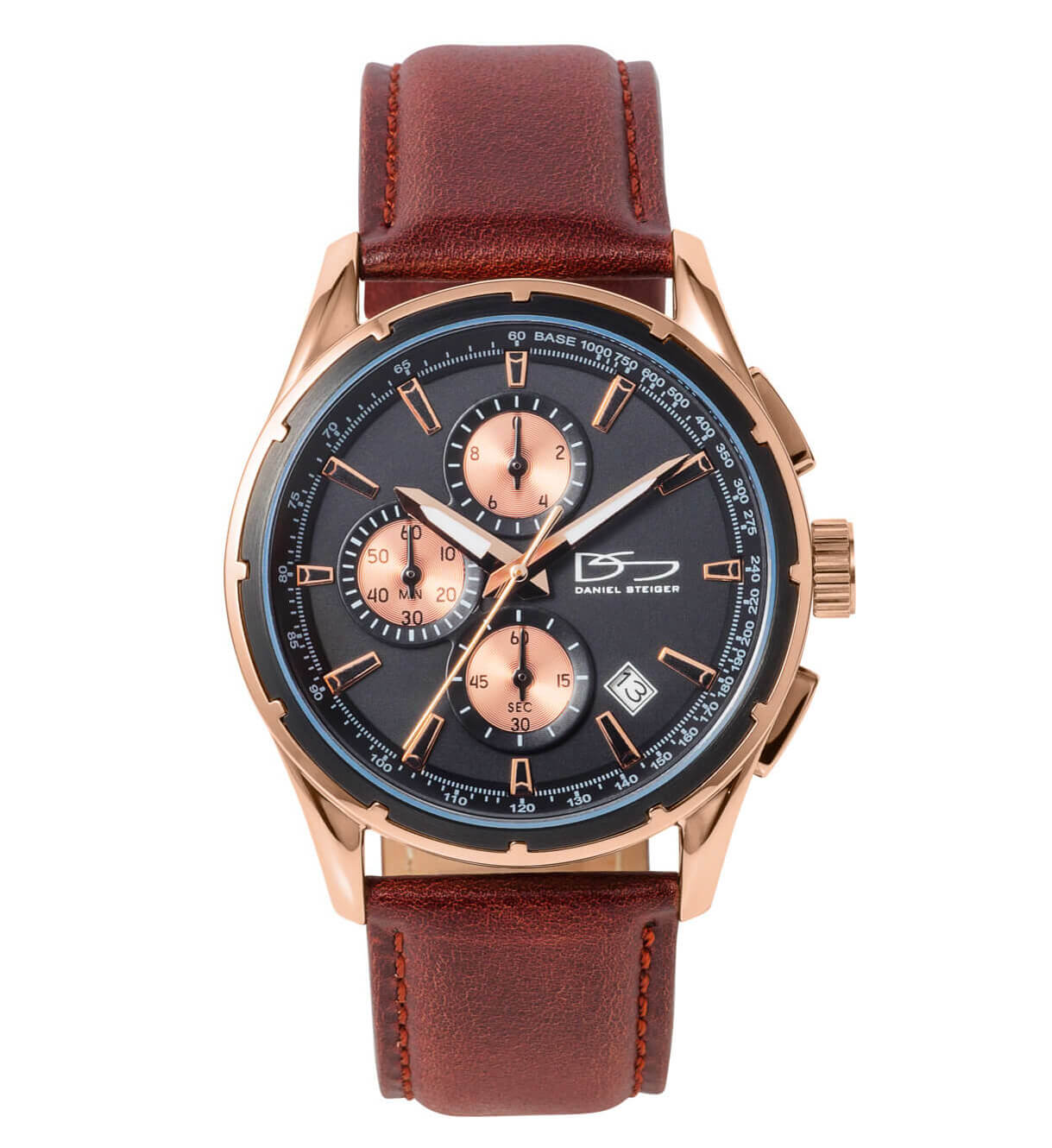 Elevation Leather Men's Watch