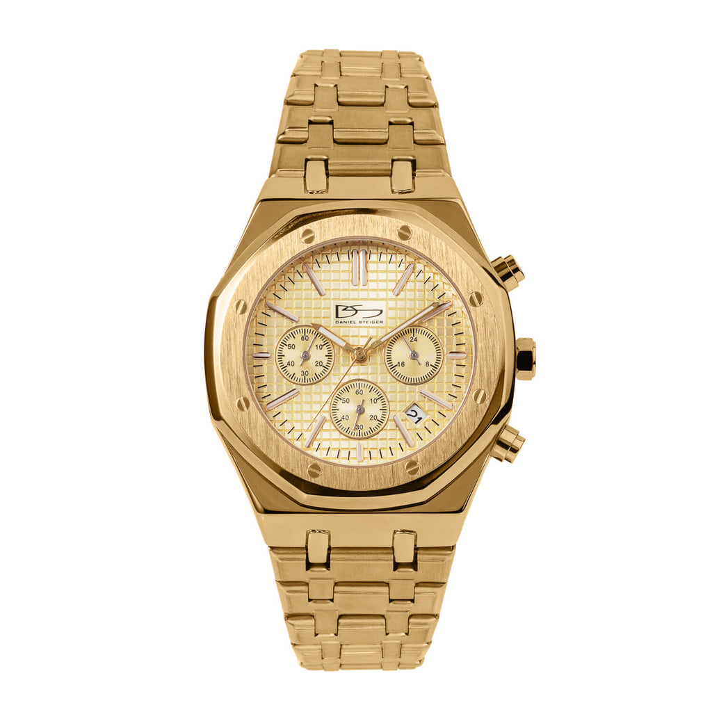 YA−MAN IS-101N GOLD Innovation Gold Men's Watch | Timepieces International