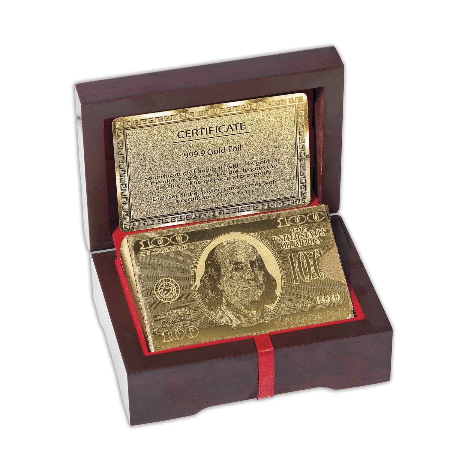 Badfinger 24K Gold Disc 2枚セット 24K Gold & Diamond Playing Cards | Timepieces International