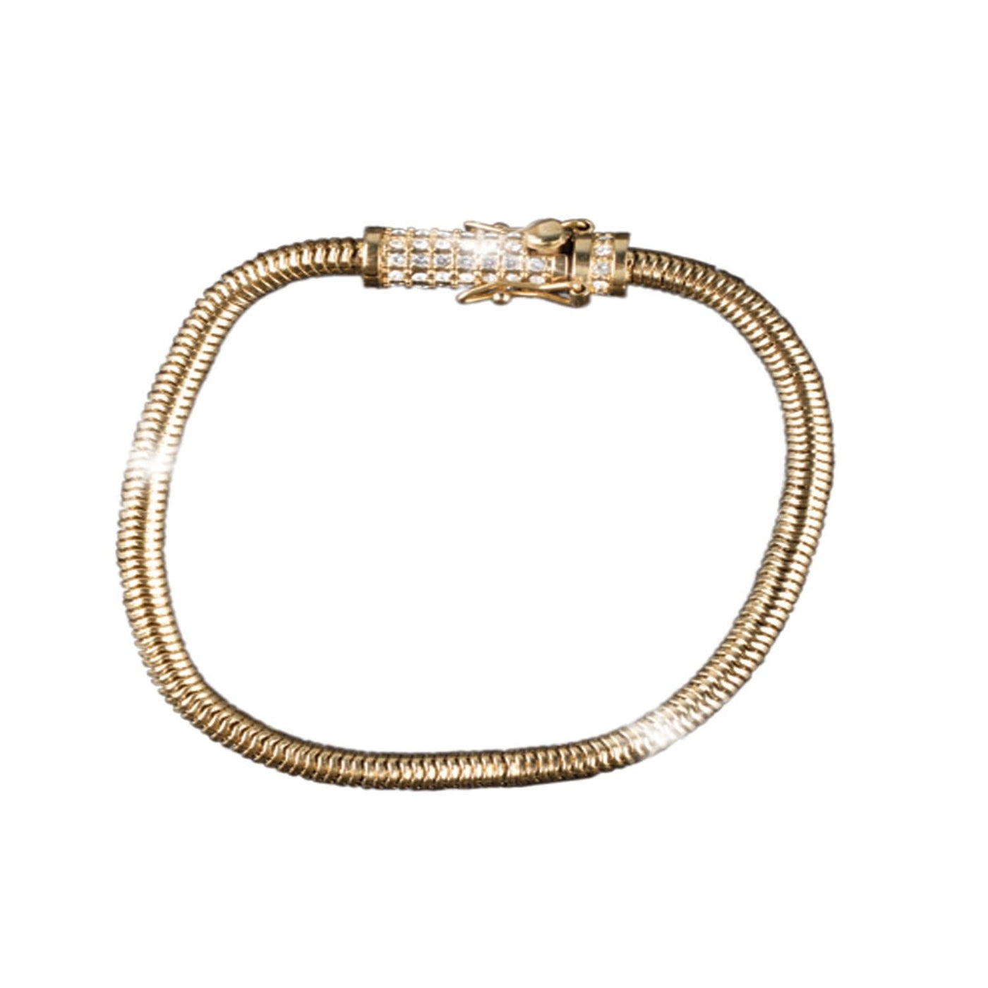 Daniel Steiger Golden Snake Chain Bracelet