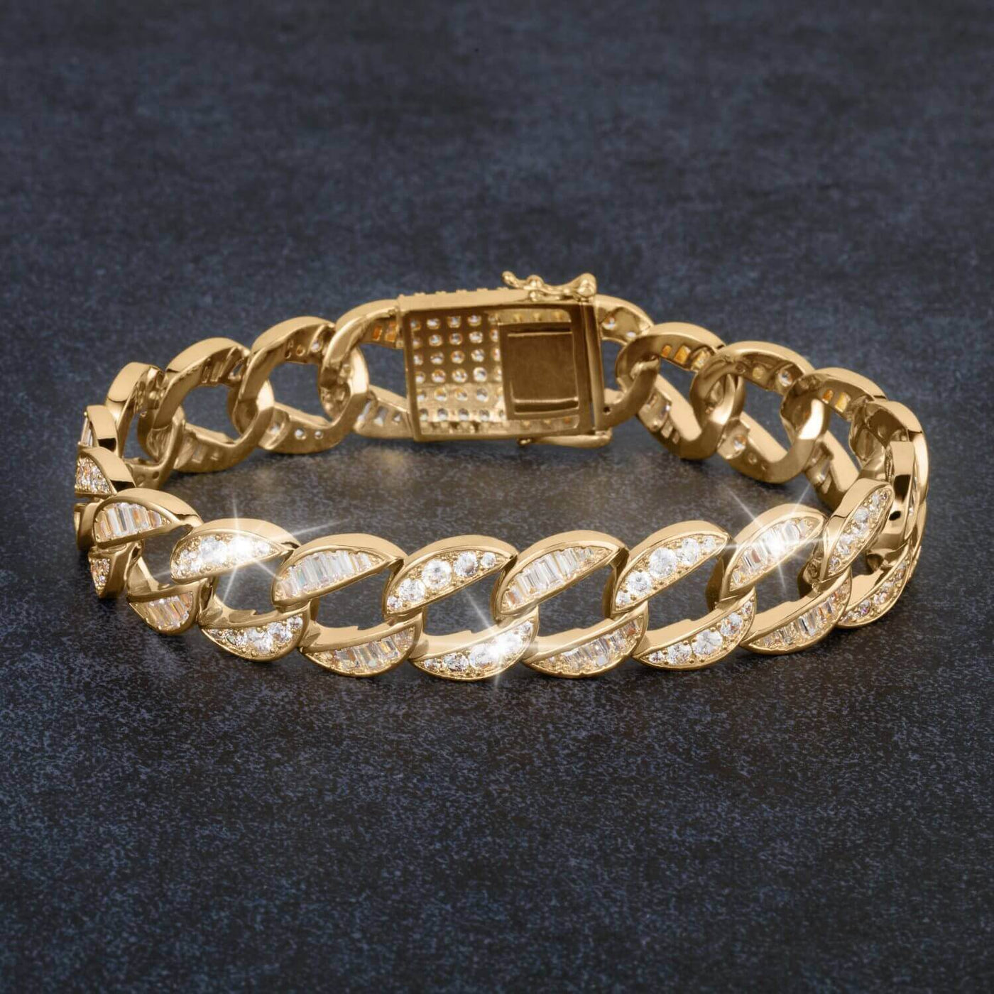 Daniel Steiger Stag Curb Men's Bracelet