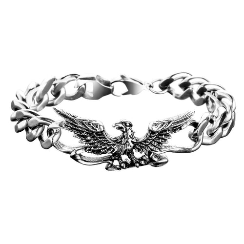 Daniel Steiger Patriot Eagle Steel Bracelet