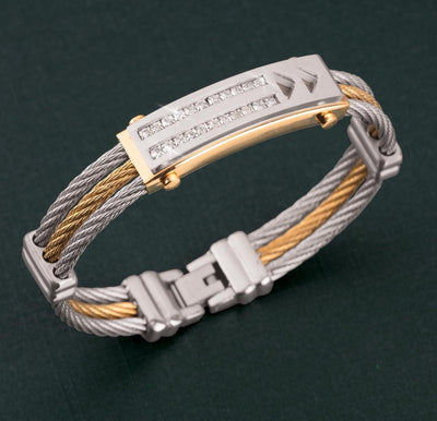 Daniel Steiger Lincoln Two-Tone Bracelet