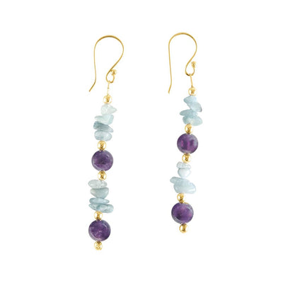 Daniel Steiger Vela Aquamarine Amethyst