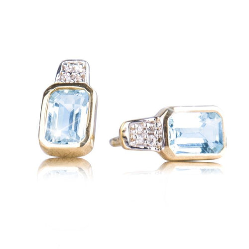 Daniel Steiger Oseaan Aquamarine Earrings