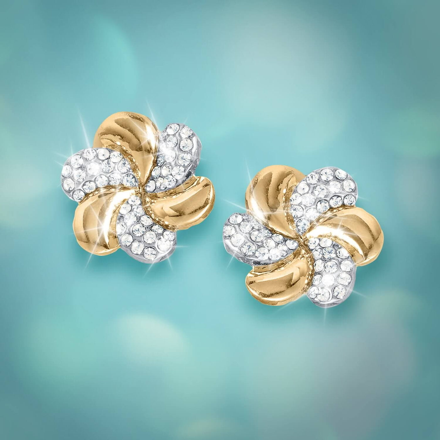 Daniel Steiger Classico Clip Flower Earrings