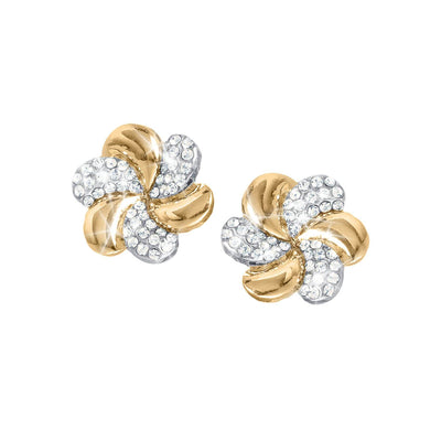 Daniel Steiger Classico Clip Flower Earrings