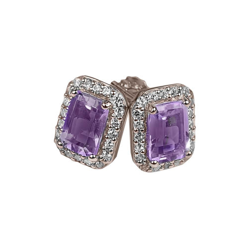 Daniel Steiger Destiny Amethyst Earrings