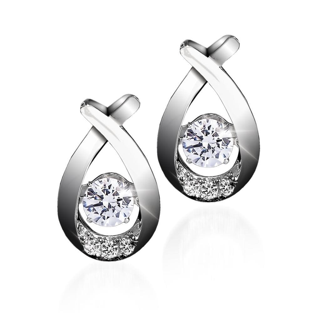 Daniel Steiger 'Dancing' Jewelry Platinum Earrings