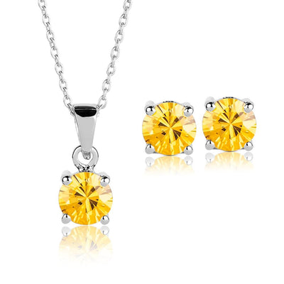 Daniel Steiger Brilliant Birthstones Set November
