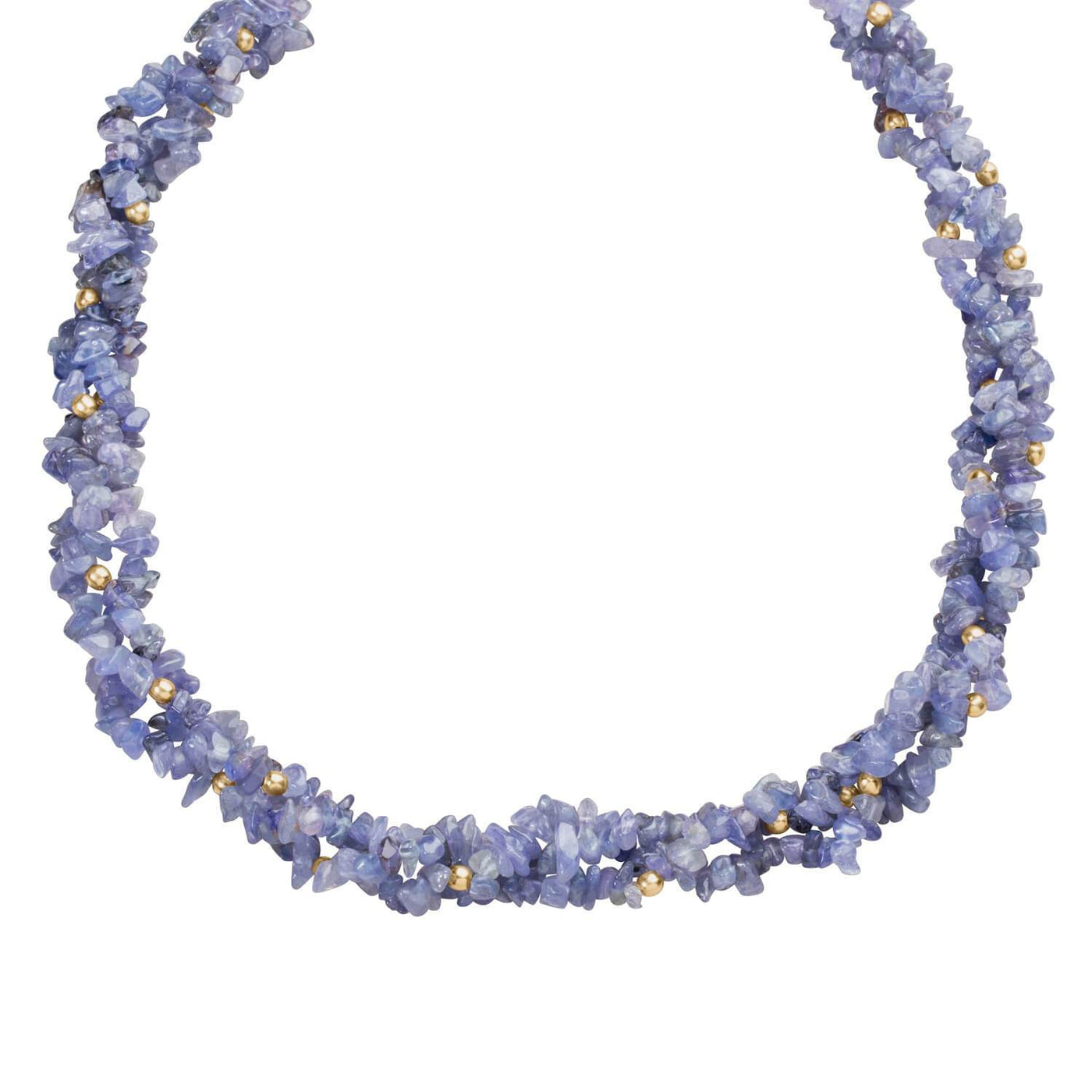 Daniel Steiger Tanzanite Cascade Necklace