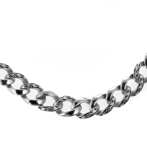 Daniel Steiger Enigma Steel Necklace