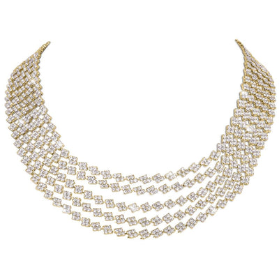 Daniel Steiger Ice Extravaganza Gold Necklace