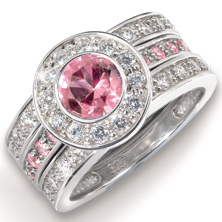 Daniel Steiger Oceana Trinity Pink Ring