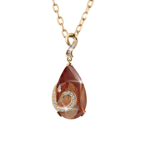 Daniel Steiger Cognac Swirl Pendant