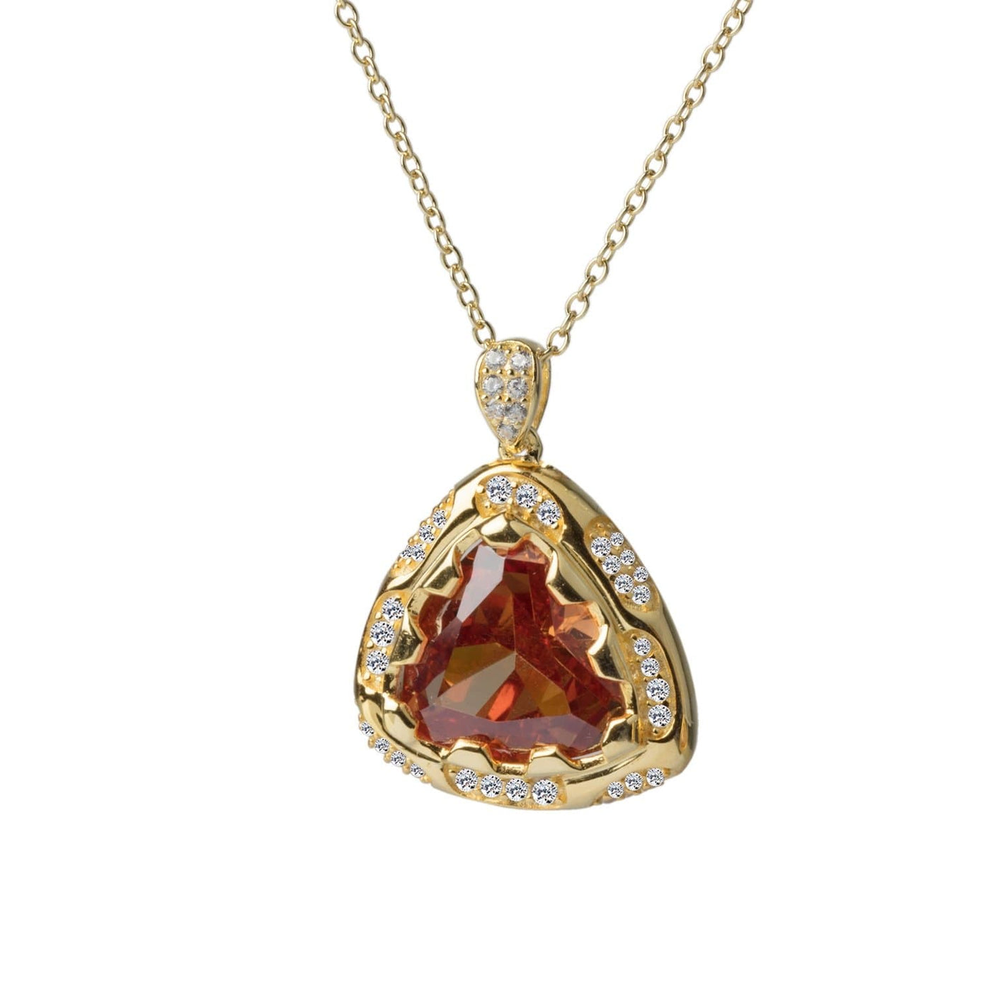 Daniel Steiger Golden Trilliant Pendant