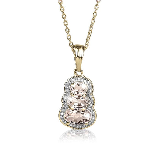 Daniel Steiger Liberty Morganite Pendant