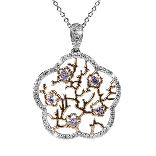 Daniel Steiger Imperial Cherry Blossom Pendant