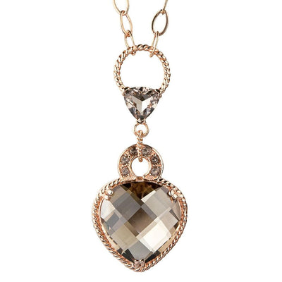 Daniel Steiger Chestnut Quartz Pendant