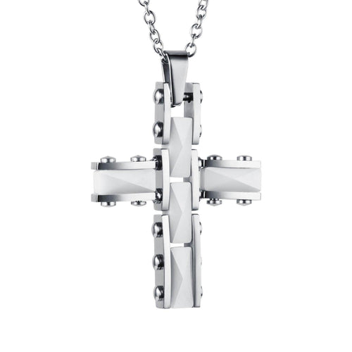 Daniel Steiger Eleganza Ceramic White Pendant