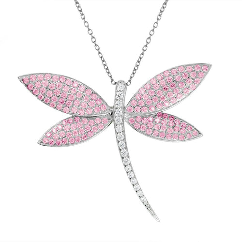 Daniel Steiger Fly Away Brooch Pink