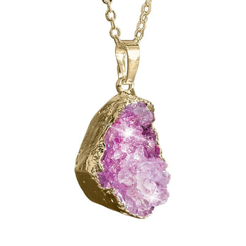 Daniel Steiger Crystal Geode Pink