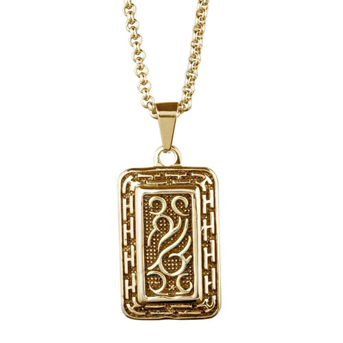 Daniel Steiger Hudson Gold Pendant