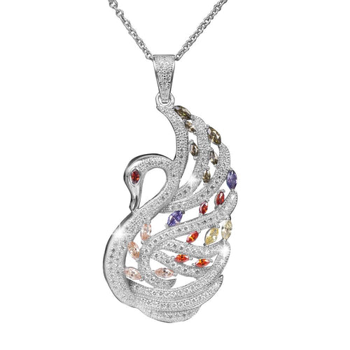 Daniel Steiger Royal Swan Pendant