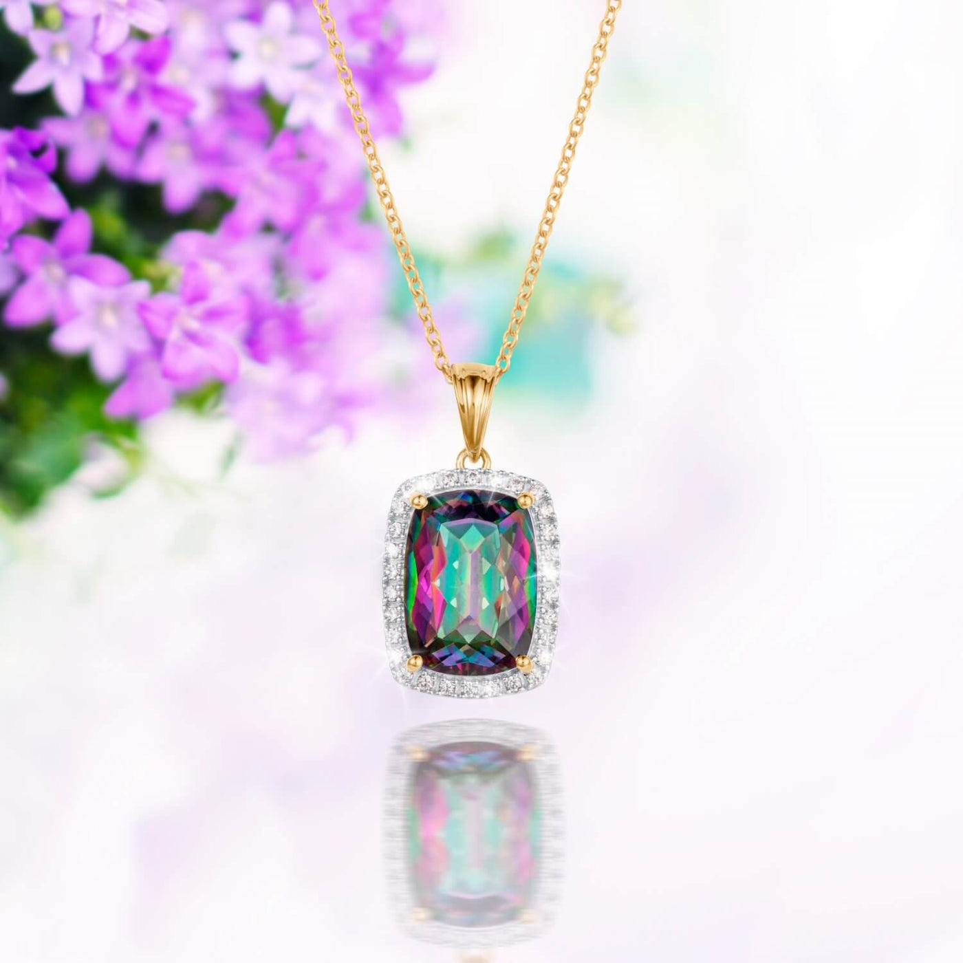 Daniel Steiger Mystic Quartz Pendant