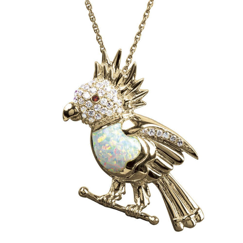 Daniel Steiger Birdsong Yellow Gold Pendant