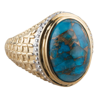 Daniel Steiger Turquoise Delight Men's Ring
