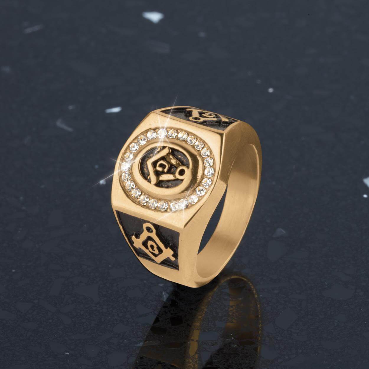 Daniel Steiger Golden Mason's Ring