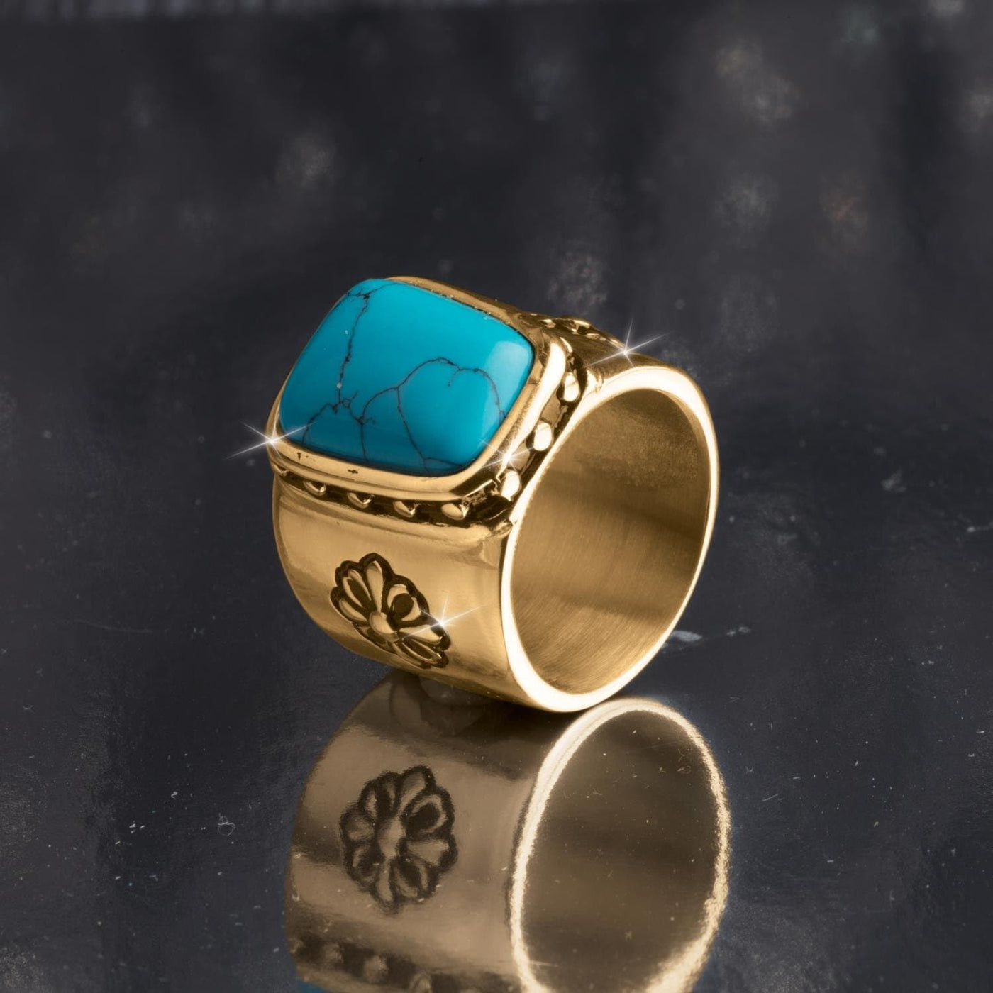 Daniel Steiger Southwest Turquoise Ring