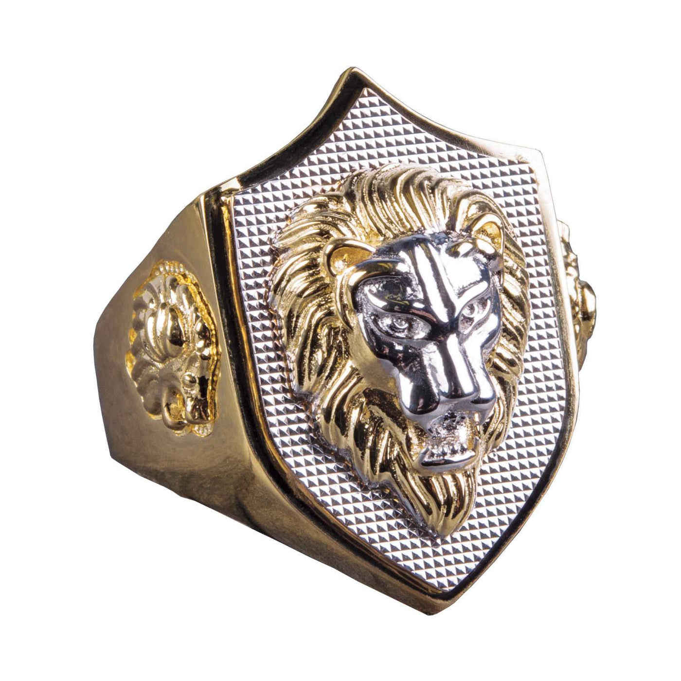 Daniel Steiger Lion Shield Ring