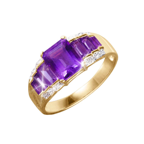 Daniel Steiger Supreme Amethyst Ring