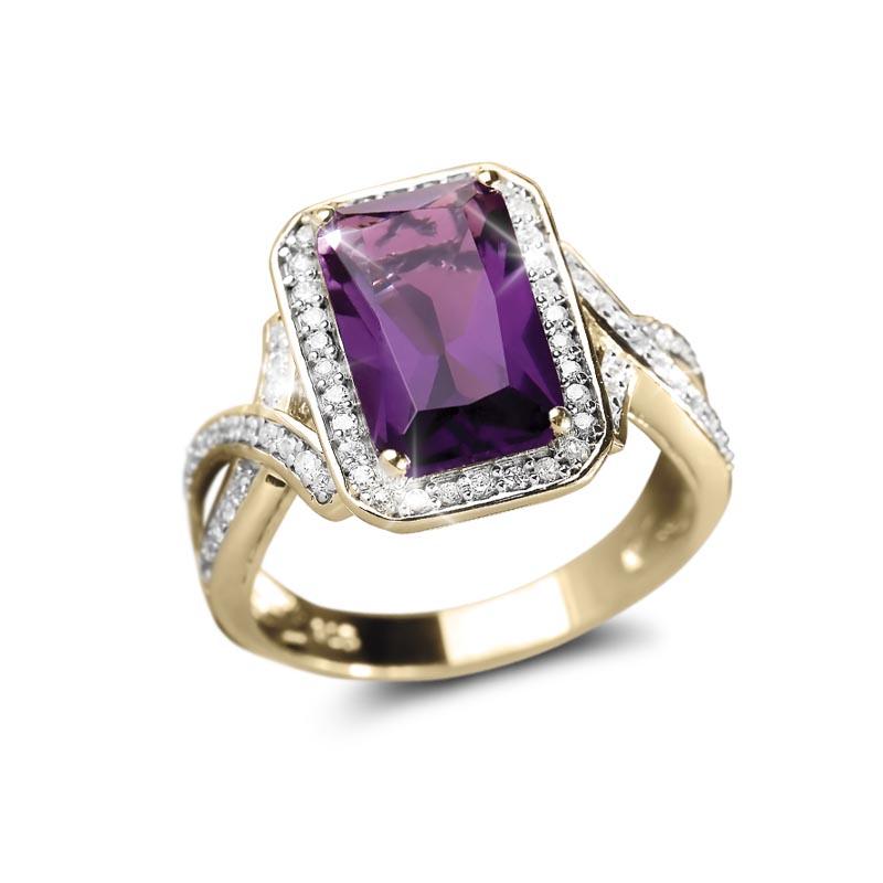 Daniel Steiger Ashby Amethyst Ring
