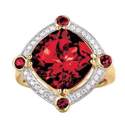 Daniel Steiger Everlasting Garnet Ring