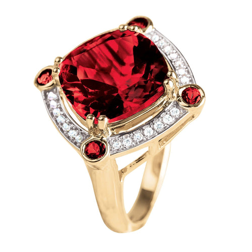 Daniel Steiger Everlasting Garnet Ring