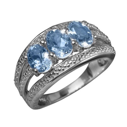 Daniel Steiger Blue Aqua Ring