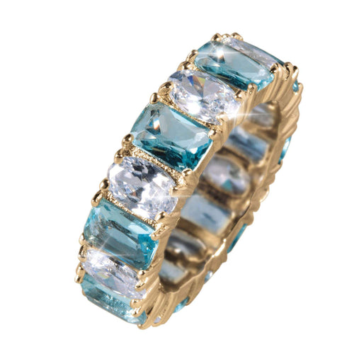 Daniel Steiger Madeline Aqua Eternity Ring