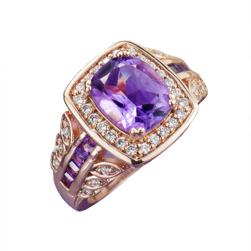 Daniel Steiger Amethyst Rose Ring