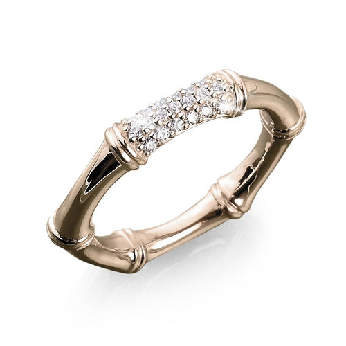 Daniel Steiger Bamboo Rose Gold Ring