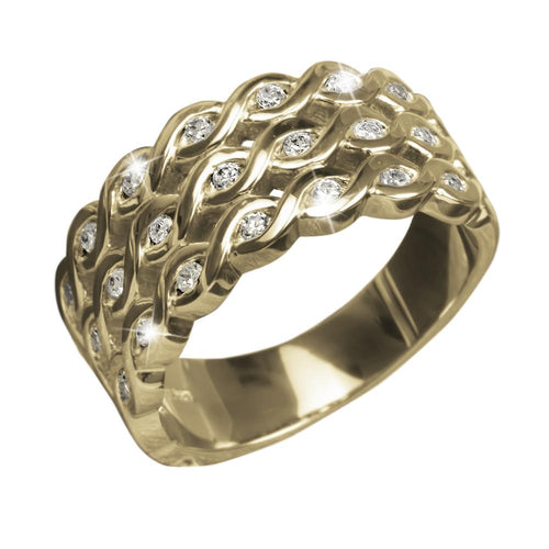 Daniel Steiger Ipanema Gold Ring