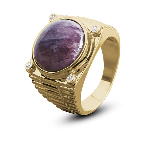 Daniel Steiger Chicago Charoite Ring