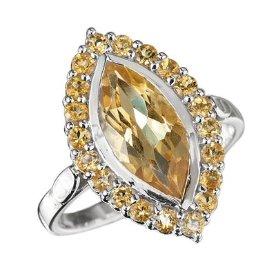Daniel Steiger Citrine Solaris Ring