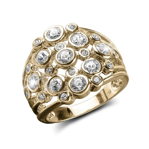 Daniel Steiger Champagne Fizz  Gold Ring