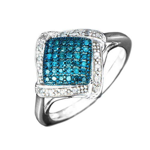 Daniel Steiger Diamonds & Denim Ring